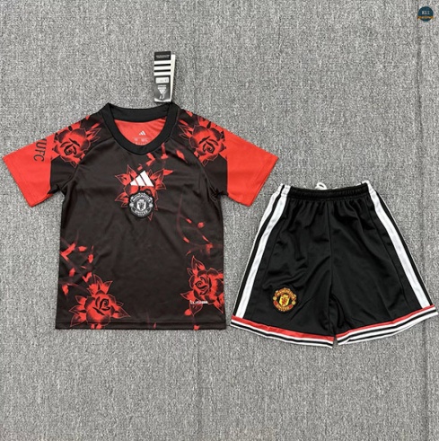 Max Maillot Foot Manchester United Enfant Rouge 2026/27 Mode‎