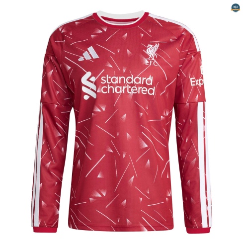 Max Maillot Foot liverpool Domicile Manche Longue 2026/27 Mode‎