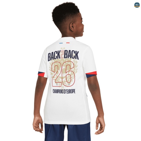 Max Maillot PSG Enfant Exterieur 2025/26 2 étoiles Champions D’Europe 2025/26 Mode‎