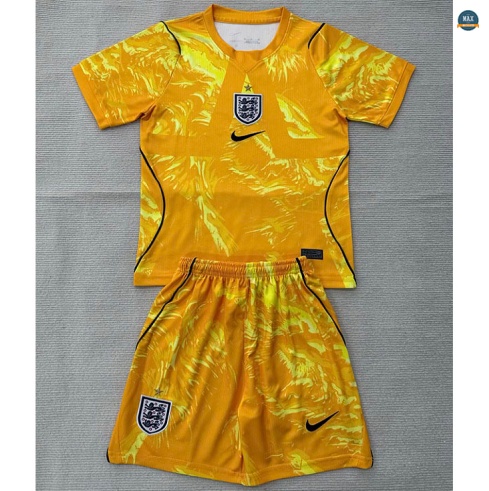 Max Maillot Angleterre Enfant Gardien de but Jaune 2026/27
