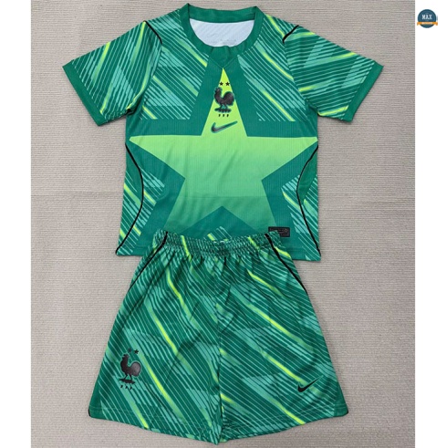 Max Maillot France Enfant Gardien de but Vert 2026/27