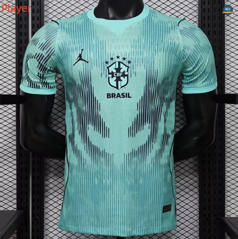 Max Maillot Brésil Player Gardien de but Vert 2026/27.