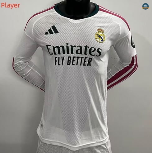 Max Maillot Real Madrid Player Domicile Manche Longue 2026/27