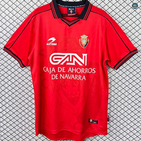 Max Maillot Retro 1998-99 Osasuna Domicile