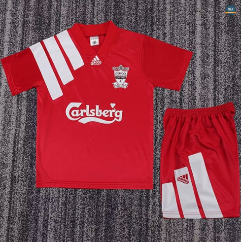 Max Maillot Retro 1992-93 Liverpool Enfant Domicile