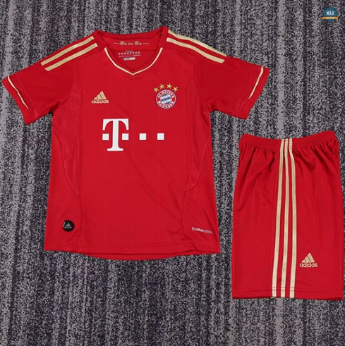 Max Maillot Retro 2012-13 Bayern Munich Enfant Domicile