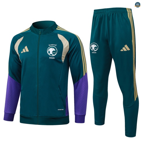 Maxmaillot:Veste Survetement foot Arabie Saoudite 2026/27 Vert
