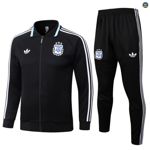 Maxmaillot:Veste Survetement foot Argentine 2026/27 Noir