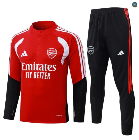 Maxmaillot:Survetement foot Arsenal 2026/27 Rouge