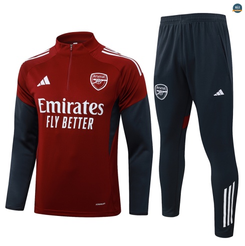 Maxmaillot:Survetement foot Arsenal 2026/27 Rouge/Blanc