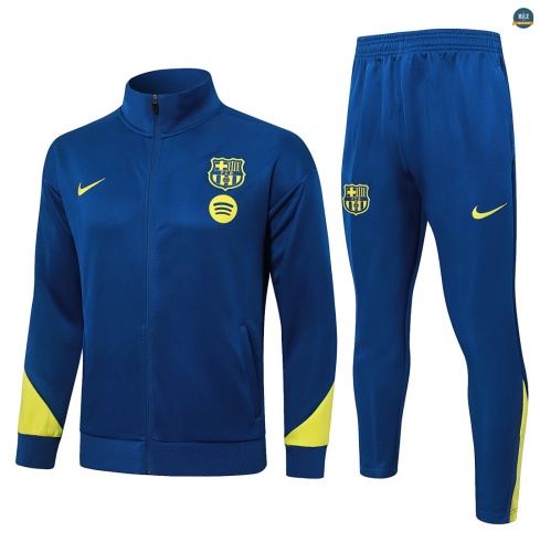 Maxmaillot:Veste Survetement foot Barcelone 2026/27 Bleu Marine
