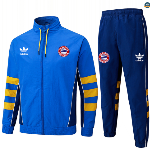 Maxmaillot:Coupe vent Bayern Munich 2026/27 Bleu