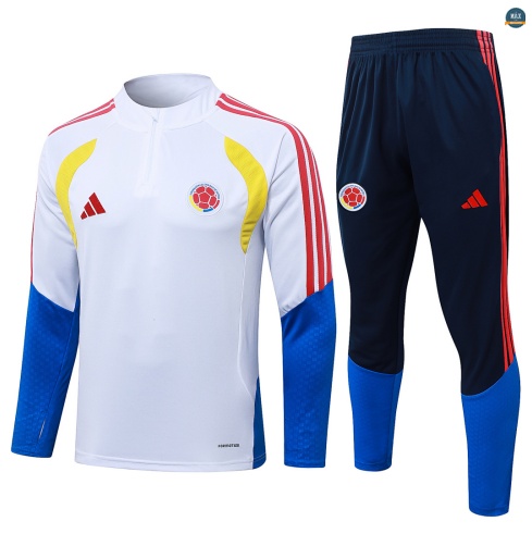 Maxmaillot:Survetement foot Colombie 2026/27 Blanc