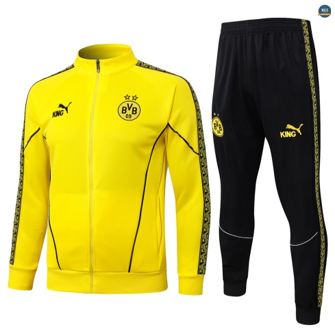 Maxmaillot:Veste Survetement foot Borussia Dortmund 2026/27 Jaune