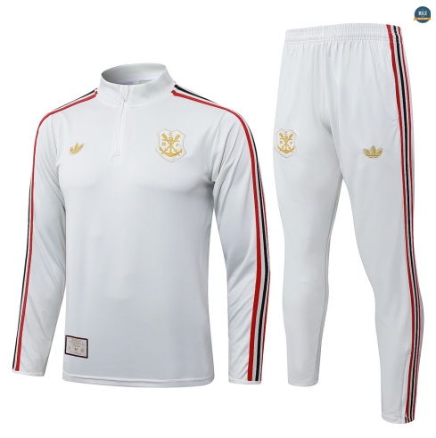 Maxmaillot:Survetement foot Flamengo 2026/27 Gris Clair