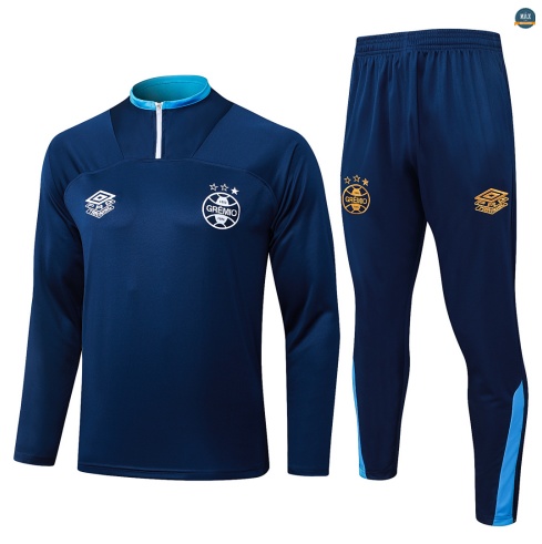 Maxmaillot:Survetement foot Grêmio 2026/27 Bleu Marine