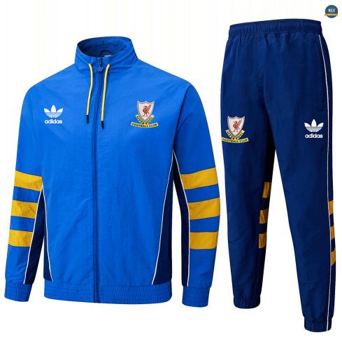 Maxmaillot:Coupe vent Liverpool 2026/27 Bleu