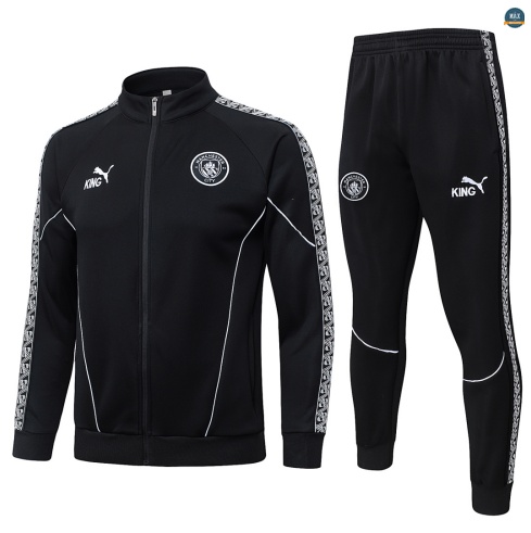 Maxmaillot:Veste Survetement foot Manchester City 2026/27 Noir