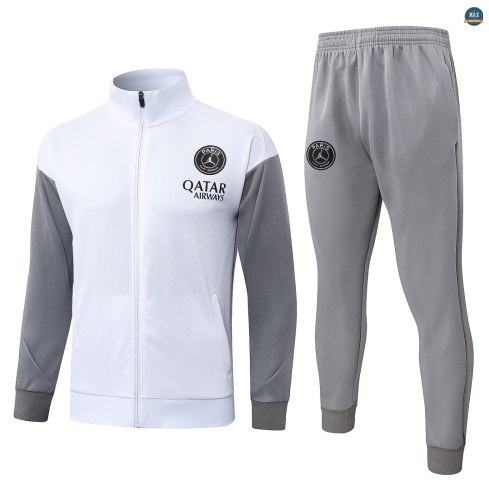 Maxmaillot:Veste Survetement foot PSG 2026/27 Blanc