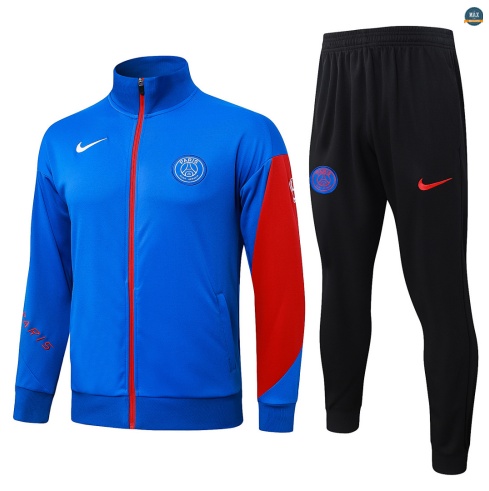 Maxmaillot:Veste Survetement foot PSG 2026/27 Bleu