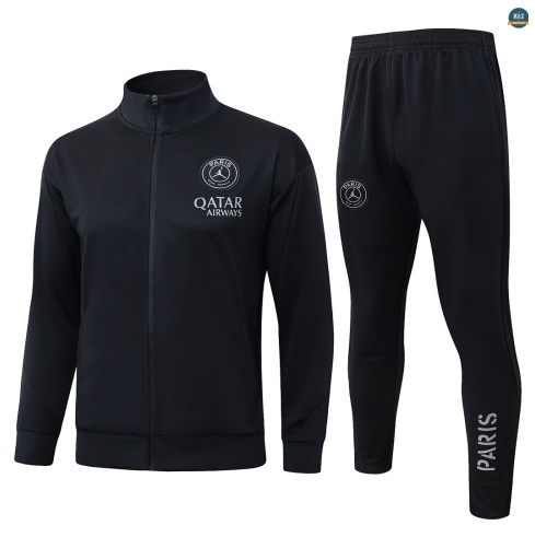 Maxmaillot:Veste Survetement foot PSG 2026/27 Noir