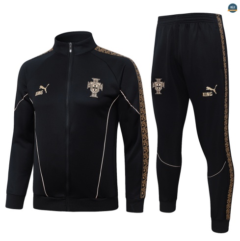 Maxmaillot:Veste Survetement foot Portugal 2026/27 Noir
