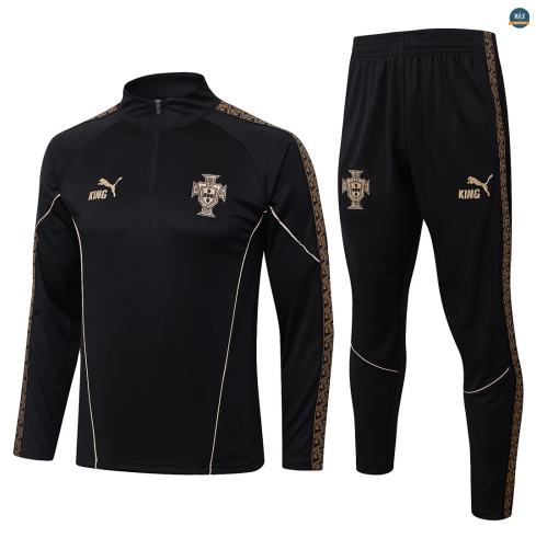 Maxmaillot:Survetement foot Portugal 2026/27 Noir