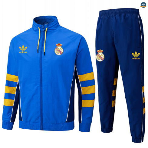 Maxmaillot:Coupe vent Real Madrid 2026/27 Bleu
