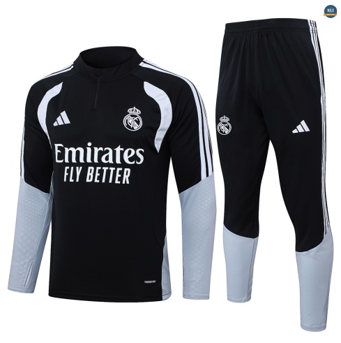 Maxmaillot:Survetement foot Real Madrid 2026/27 Noir