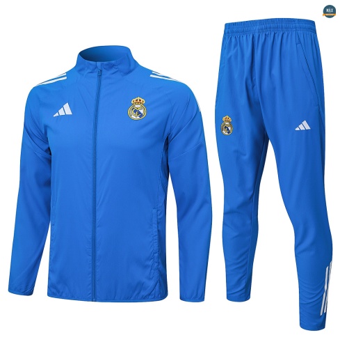Maxmaillot:Coupe vent Real Madrid 2026/27 Bleu