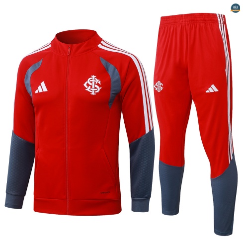 Maxmaillot:Veste Survetement foot SC Internacional 2026/27 Rouge