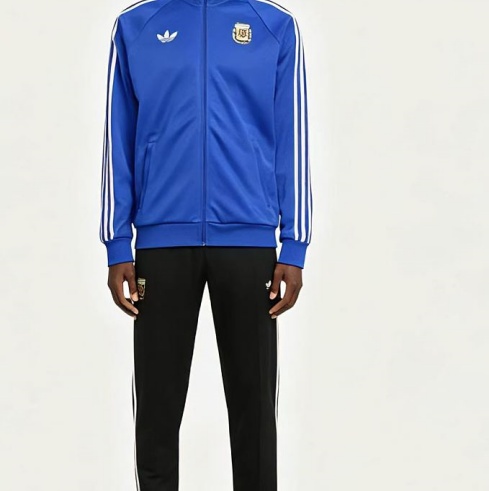Maxmaillot:Veste Survetement Enfant foot Argentine 2026/27 Bleu
