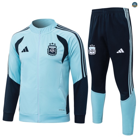 Maxmaillot:Veste Survetement Enfant foot Argentine 2026/27 Bleu