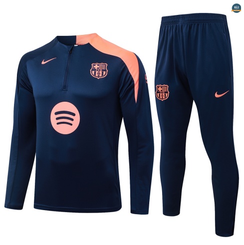 Maxmaillot:Survetement Enfant foot Barcelone 2026/27 Bleu Marine