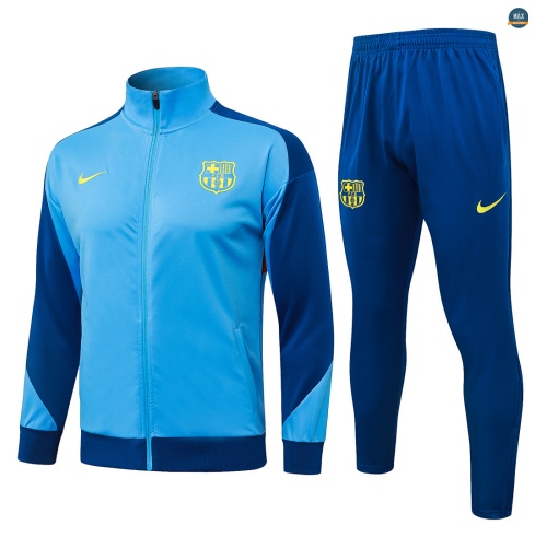 Maxmaillot:Veste Survetement Enfant foot Barcelone 2026/27 Bleu