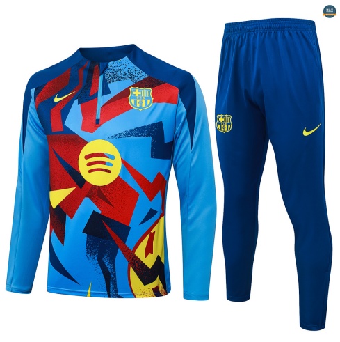 Maxmaillot:Survetement Enfant foot Barcelone 2026/27 Bleu