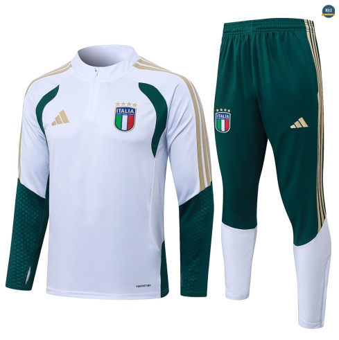Maxmaillot:Survetement Enfant foot Italie 2026/27 Blanc