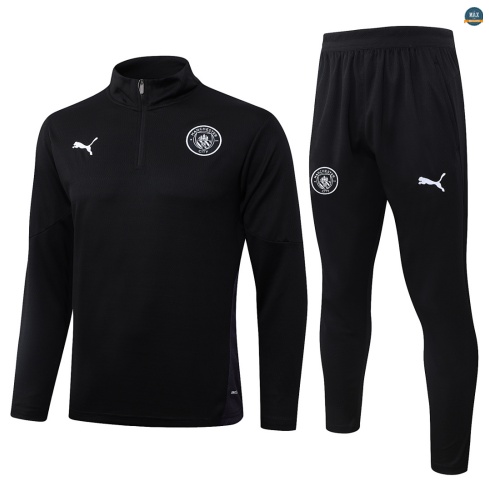 Maxmaillot:Survetement Enfant foot Manchester City 2026/27 Noir