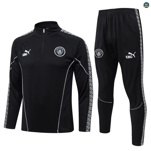 Maxmaillot:Survetement Enfant foot Manchester City 2026/27 Noir