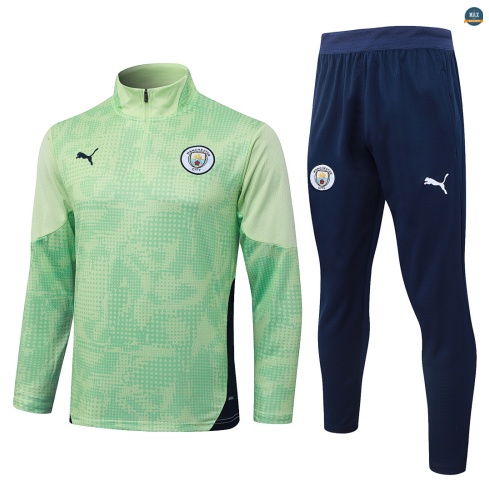 Maxmaillot:Survetement Enfant foot Manchester City 2026/27 Vert