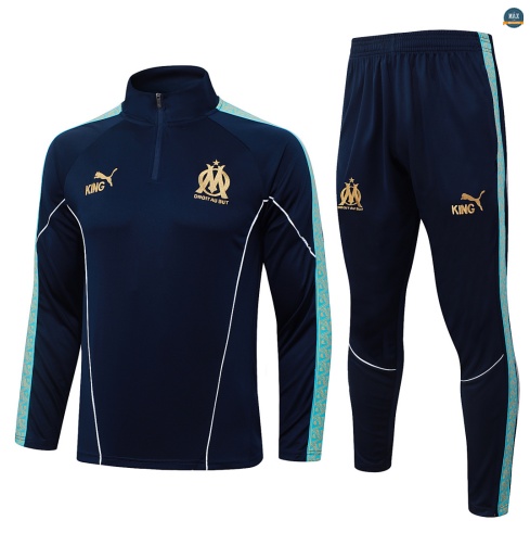 Maxmaillot:Survetement Enfant foot Marseille 2026/27 Bleu Marine