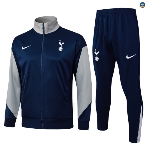 Maxmaillot:Veste Survetement Enfant foot Tottenham Hotspur 2026/27 Bleu Marine