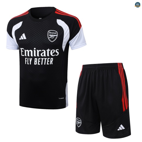 Maxmaillot:Max Maillot Training Foot Arsenal + Shorts 2026/27 Noir