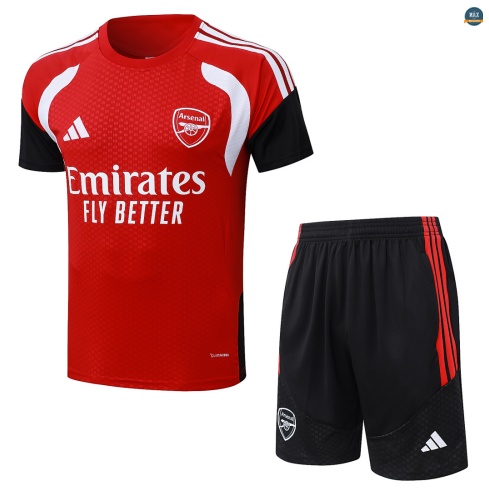 Maxmaillot:Max Maillot Training de foot Arsenal + Shorts 2026/27 Rouge