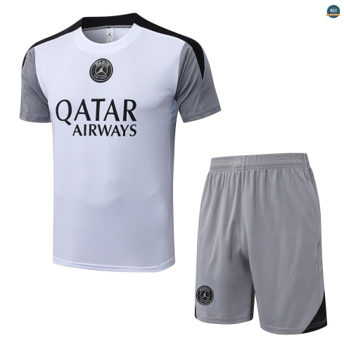 Maxmaillot:Max Maillot Training de foot PSG + Shorts 2026/27 Blanc