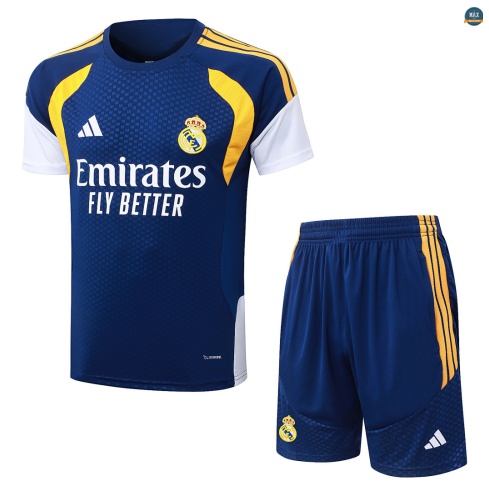 Maxmaillot:Max Maillot Training Foot Real Madrid + Shorts 2026/27 Bleu Marine