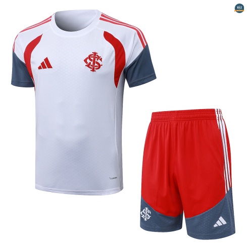 Maxmaillot:Max Maillots Training Foot SC Internacional + Shorts 2026/27 Blanc