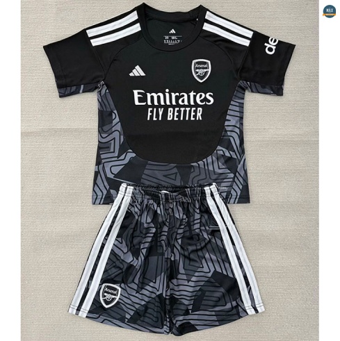 Maxmaillot:Max Maillots Arsenal Enfant Gardien De But Noir 2026/27
