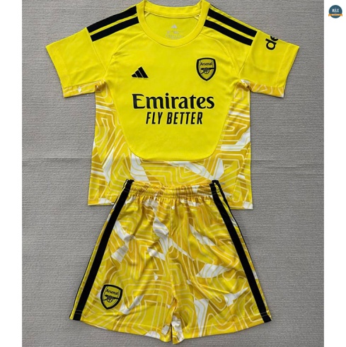 Maxmaillot:Max Maillots Arsenal Enfant Gardien De But Jaune 2026/27