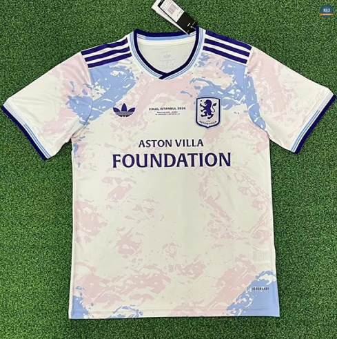 Maxmaillot:Max Maillot foot Aston Villa Third Édition UEFA Champions 2026/27